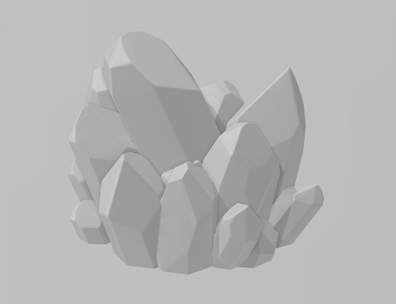 Crypt Classics LED Crystals - 28 mm / 1" - DragonLock - DND - Pathfinder - RPG - Dungeon & Dragons - Terrain - Fat Dragon Games