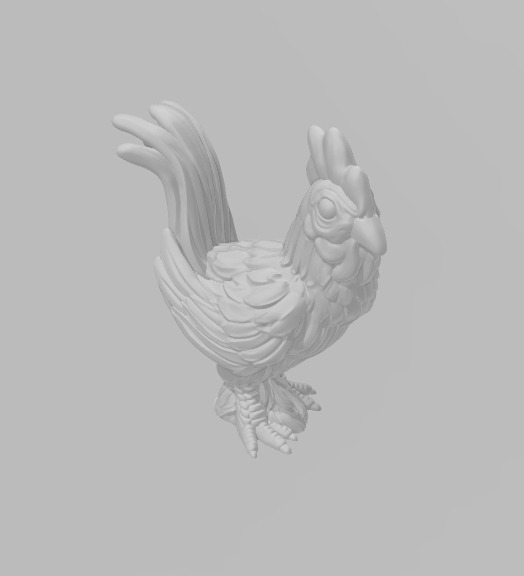 Chickens - Everyday Folk - Minis - EC3D - - Dungeons & Dragons - RPG - Tabletop - EC3D - Miniature