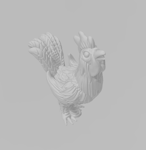 Chickens - Everyday Folk - Minis - EC3D - - Dungeons & Dragons - RPG - Tabletop - EC3D - Miniature