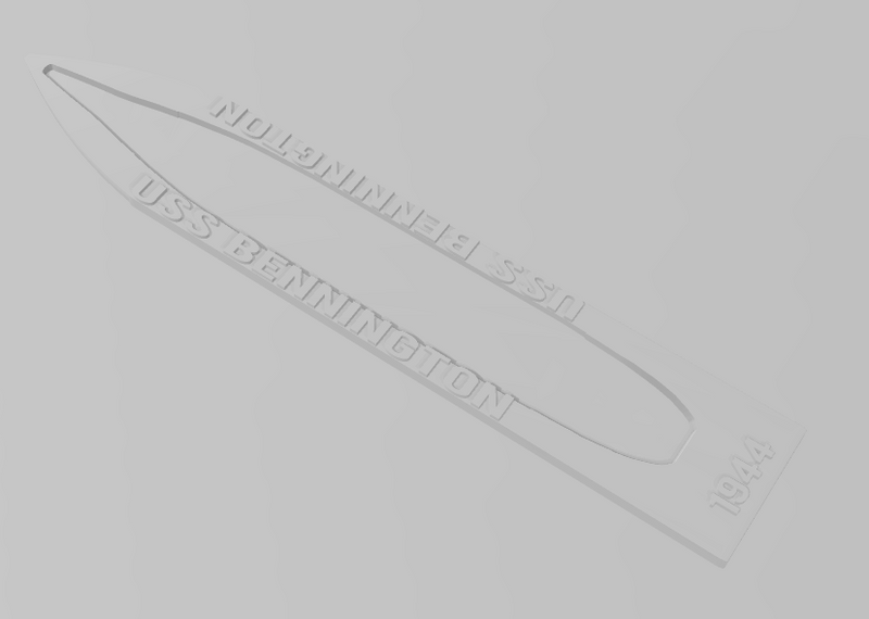 Essex Class Part 2 - Ship Bases - Naval Miniature Bases