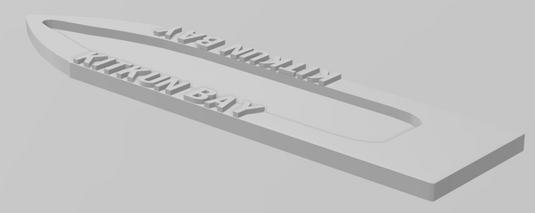 Casablanca Class Lot 2 - Ship Bases - Naval Miniature Bases