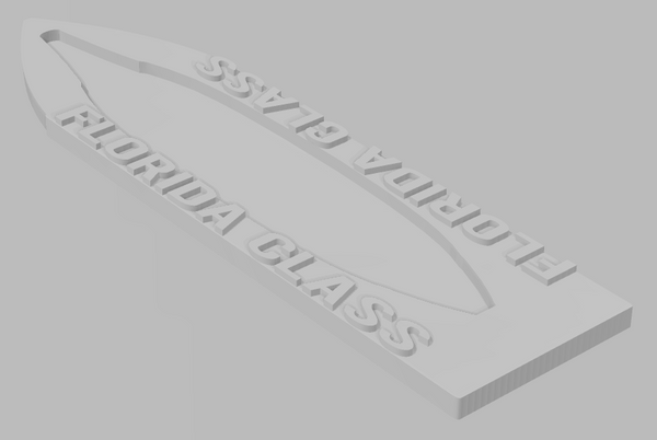 Florida Class - Ship Bases - Naval Miniature Bases