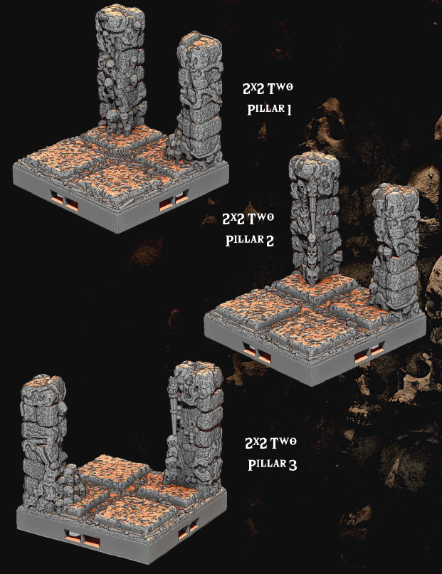 The Gloomcore Part 3 - Pathfinder - Dungeons & Dragons - RPG - Tabletop-Terrain - 28 mm / 1"- Aether Studios