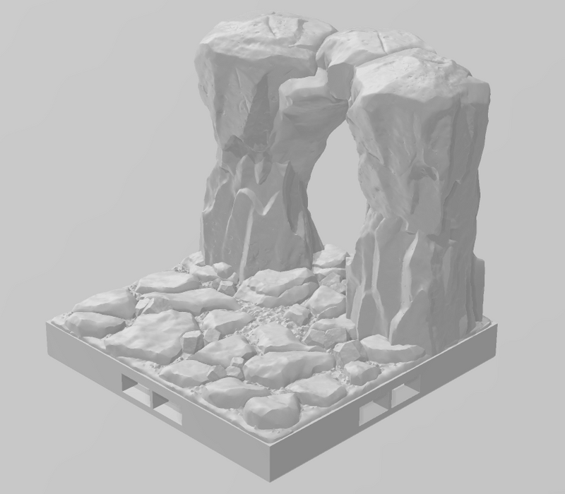 Rich Caverns Set 4  - Pathfinder - Dungeons & Dragons - RPG - Tabletop-Terrain - 28 mm / 1"- Aether Studios