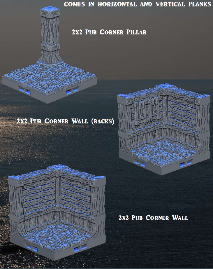 Karlaaga Pub  - Pathfinder - Dungeons & Dragons - RPG - Tabletop-Terrain - 28 mm / 1"- Aether Studios