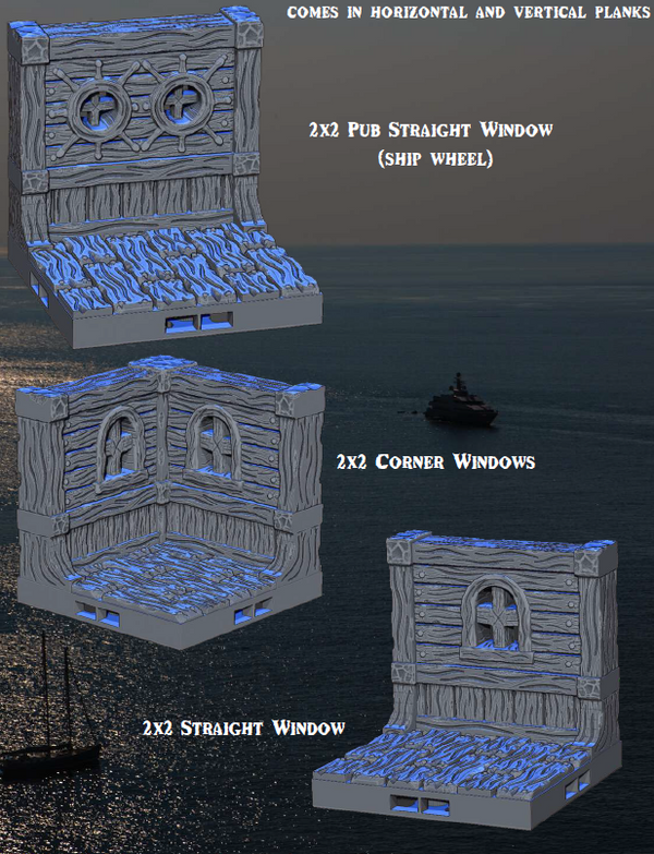 Karlaaga Pub Part 2 - Pathfinder - Dungeons & Dragons - RPG - Tabletop-Terrain - 28 mm / 1"- Aether Studios