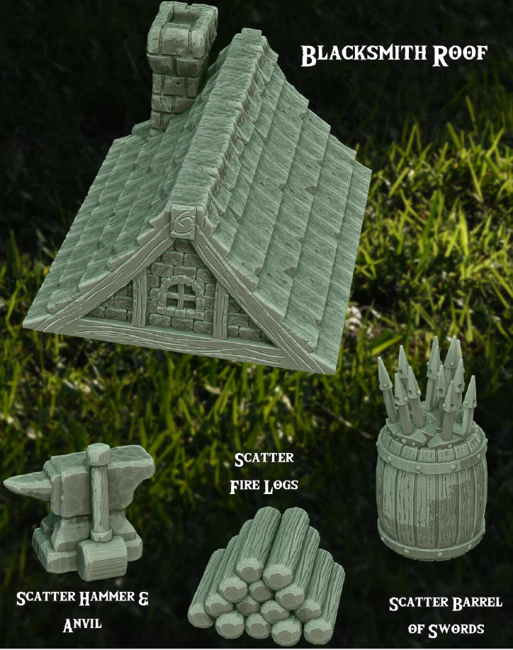 Jimbo's Estate- Pathfinder - Dungeons & Dragons - RPG - Tabletop-Terrain - 28 mm / 1"- Aether Studios