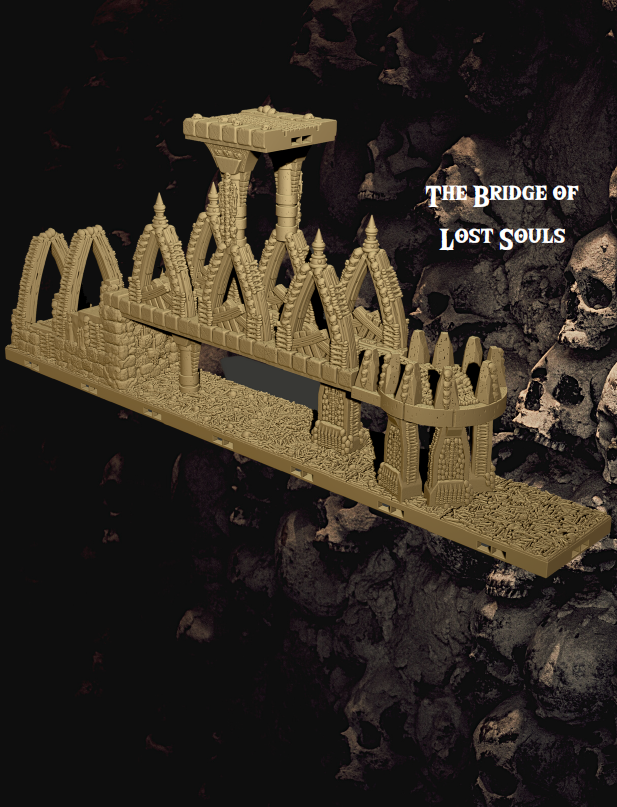 Catacombs Set 4 - Pathfinder - Dungeons & Dragons - RPG - Tabletop-Terrain - 28 mm / 1"- Aether Studios