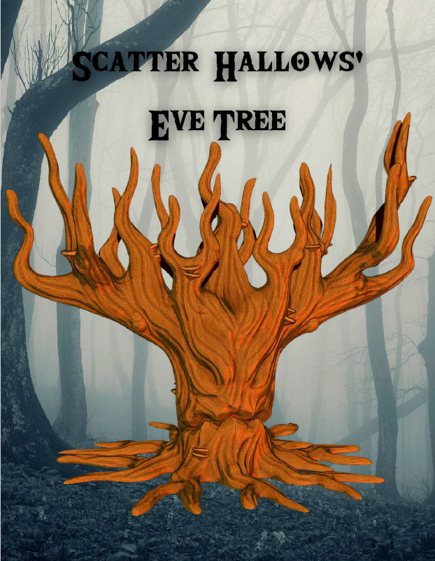 Hallows Eve Tree - Pathfinder - Dungeons & Dragons - RPG - Tabletop-Terrain - 28 mm / 1"- Aether Studios