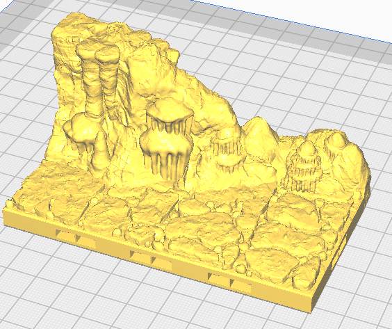 Cave Transitions - 28 mm / 1" - DragonLock - DND - Pathfinder - RPG - Terrain - Dungeon & Dragons - Fat Dragon Games