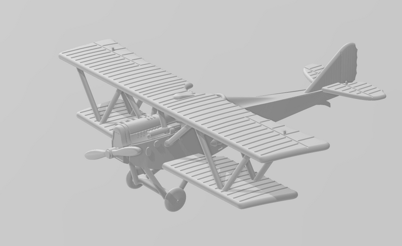 Ansaldo SVA 10 - WWI Two Seaters - 1/144 Scale - wargame3d