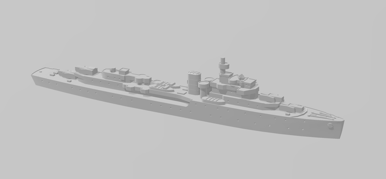 DKM Brummer - German Navy - Wargaming - Axis and Allies - Naval Miniature -  Tabletop Games - Warships - C.O.B.