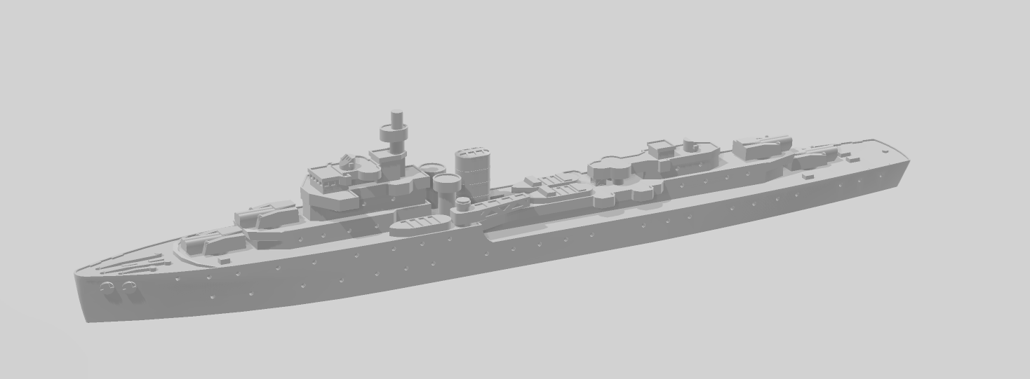 DKM Brummer - German Navy - Wargaming - Axis and Allies - Naval Miniature -  Tabletop Games - Warships - C.O.B.