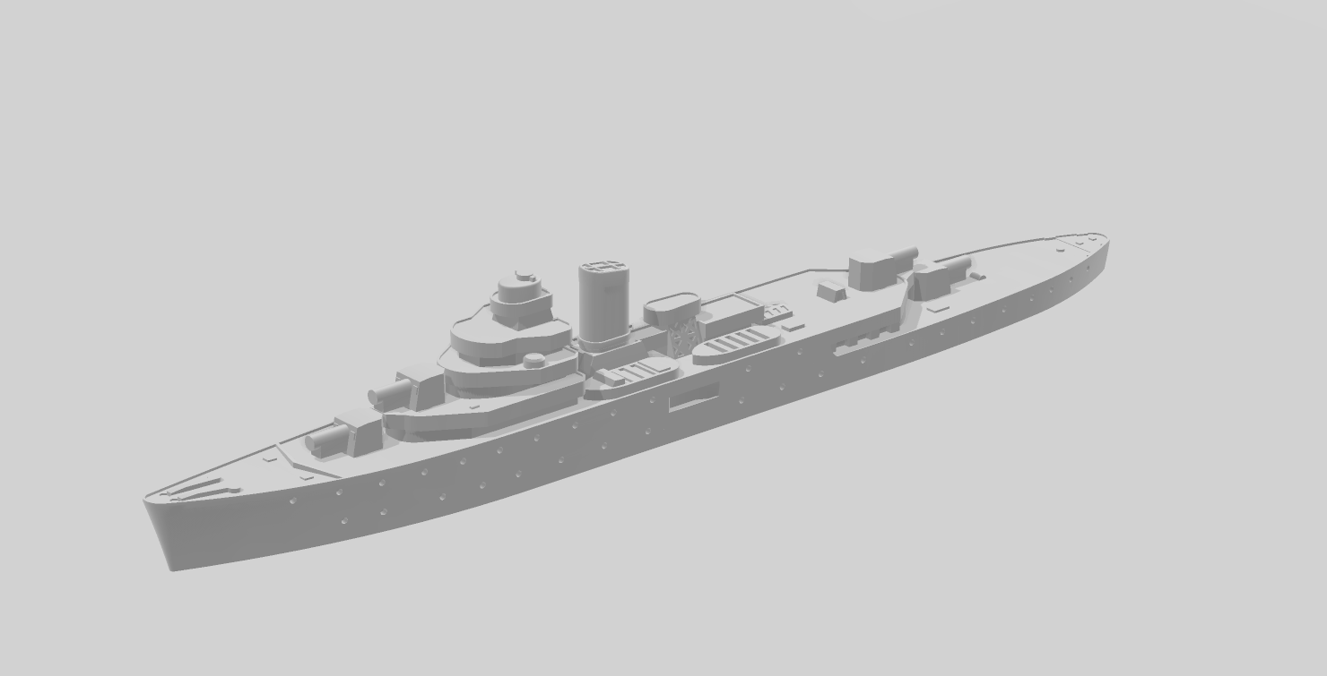 HNLMS Van Kinsbergen - Dutch Navy -  Axis & Allies -  C.O.B.