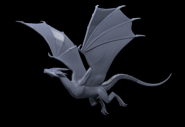 Star Drake - DND - Pathfinder - Dungeons & Dragons - RPG - Tabletop - mz4250- Miniature-28mm-1"Scale