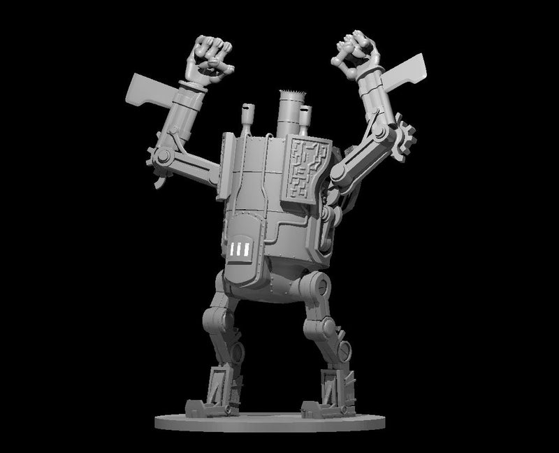 Steam Golem - DND - Pathfinder - Dungeons & Dragons - RPG - Tabletop - mz4250- Miniature-28mm-1"Scale