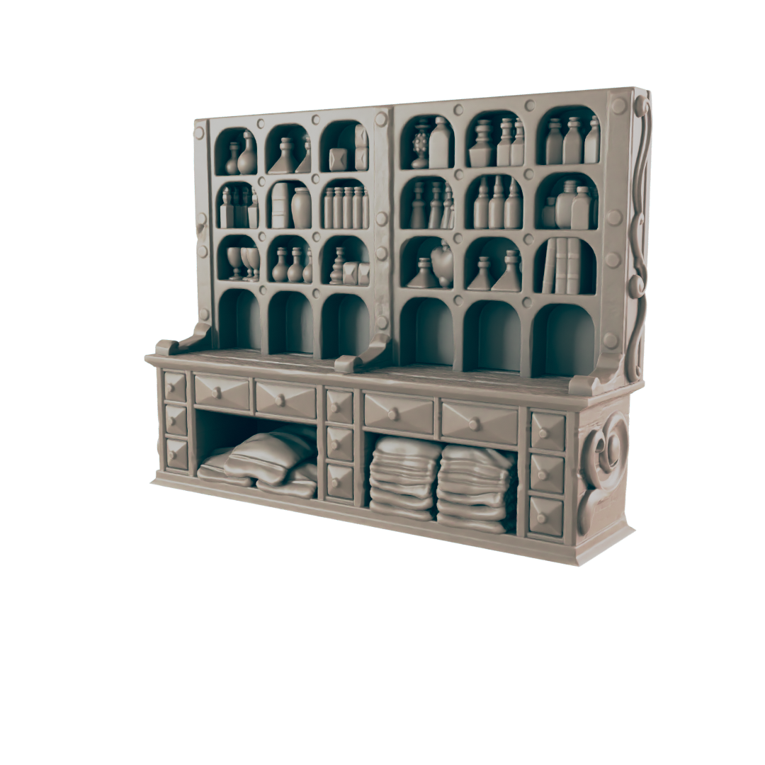 Apothecary - Everyday Folk - Scenics - EC3D - Cyber Punk - SciFi RPG