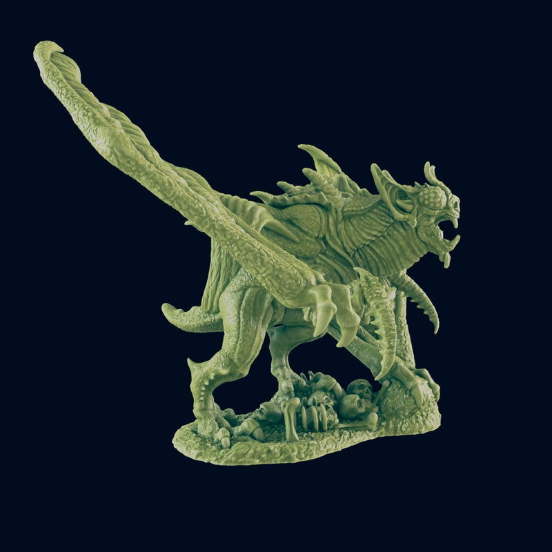 Mutated Bat Beastie - Beyond the Badlands - Mini - EC3D - Cyber Punk - SciFi RPG