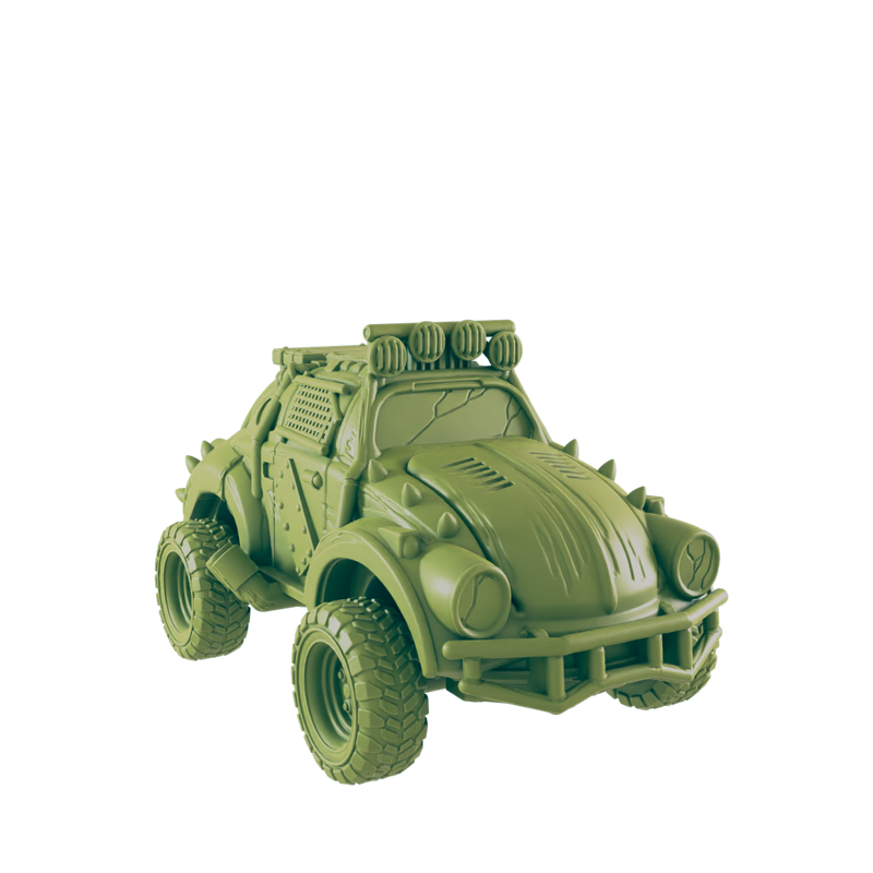 VW Beetle - Return to the Badlands - Scatter - EC3D - Cyber Punk - SciFi RPG