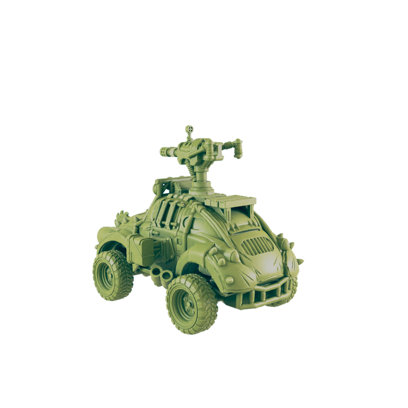 VW Beetle - Return to the Badlands - Scatter - EC3D - Cyber Punk - SciFi RPG