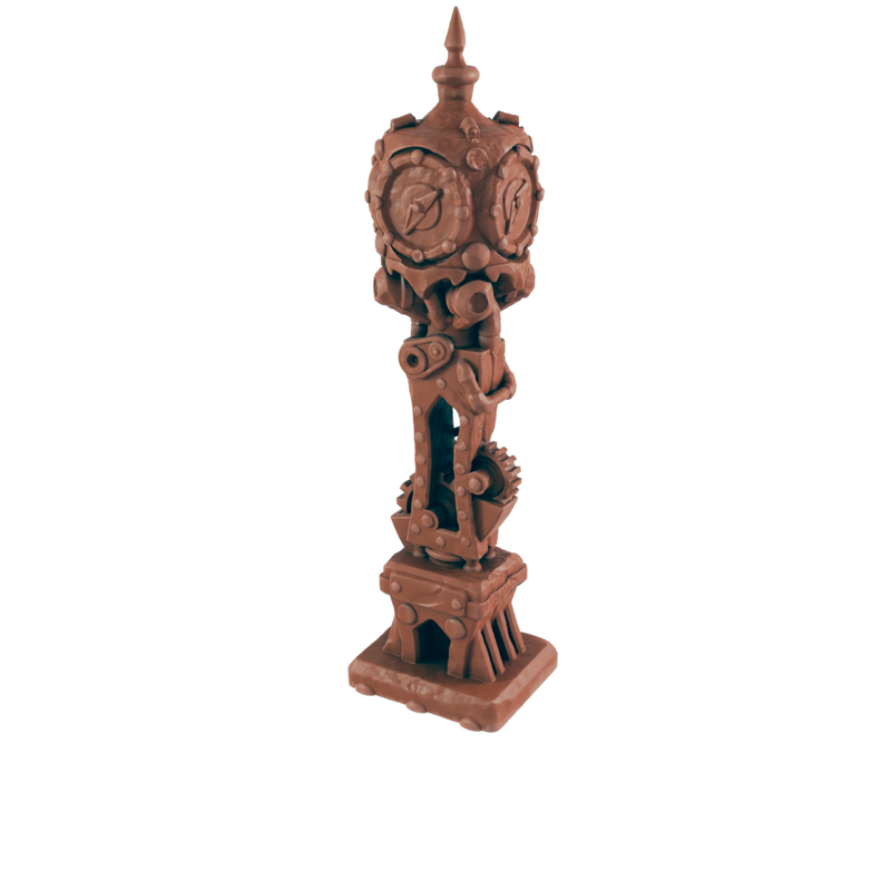 Big Clock - Bolts and Brimstone - Scatter - EC3D - Steampunk - SciFi RPG