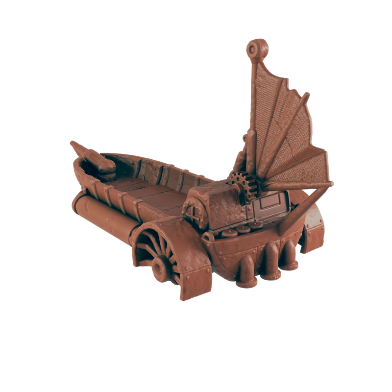 Boat - Bolts and Brimstone - Scatter - EC3D - Steampunk - SciFi RPG