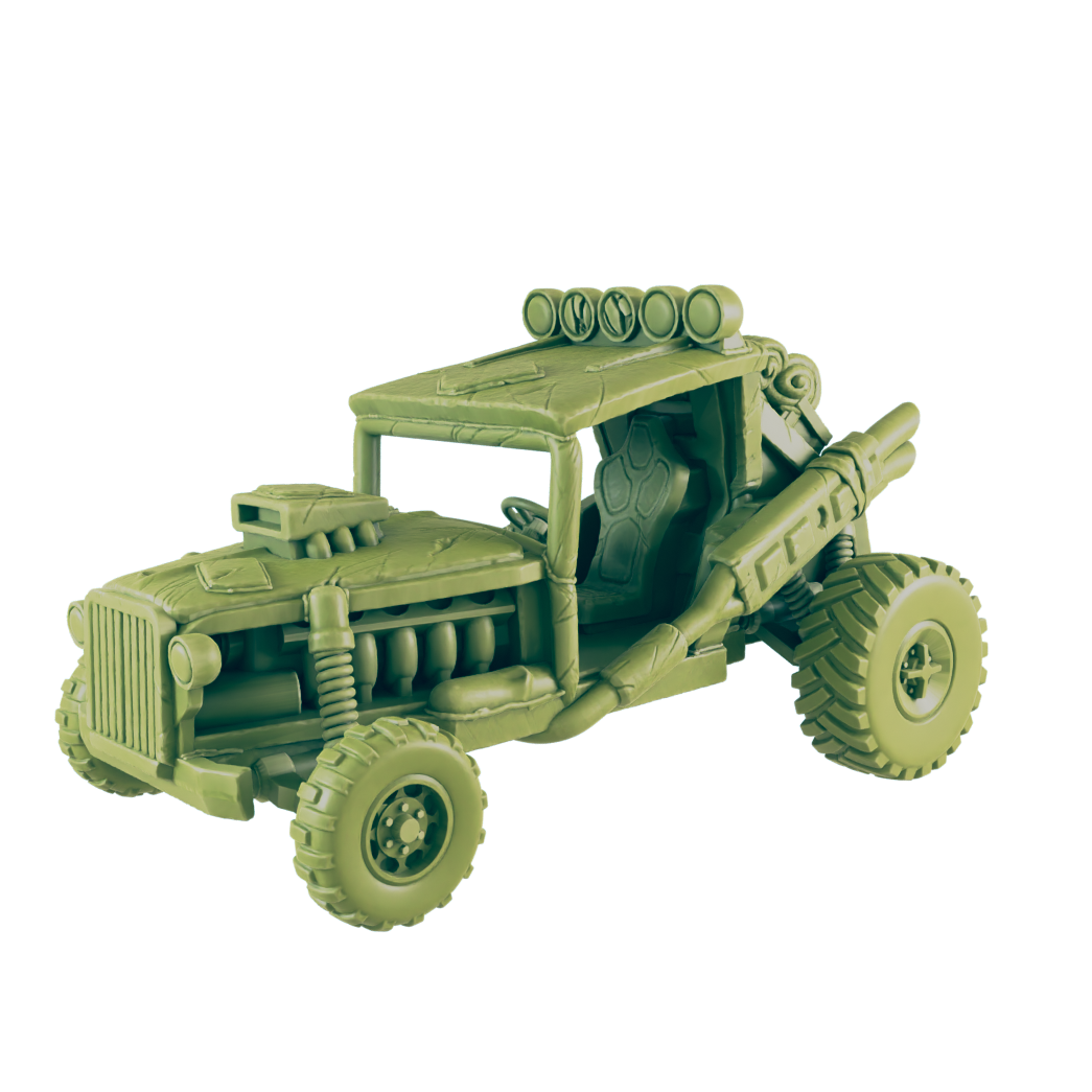 Vehicles - Return to the Badlands - Scatter - EC3D - Cyber Punk - SciFi RPG