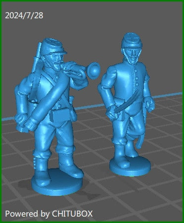 28mm Piedmont Carabinieri Genovesi Command - 2 minis