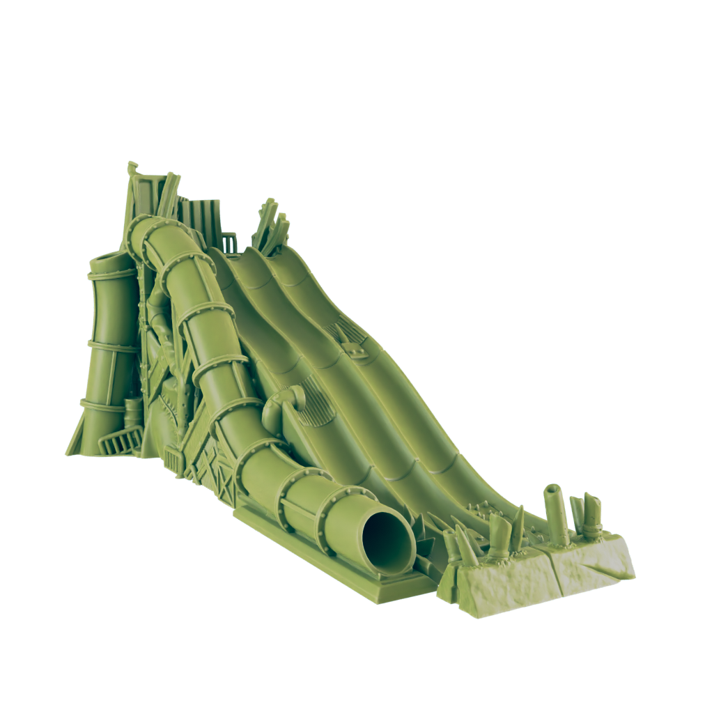 Theme Park - Return to the Badlands - Scatter - EC3D - Cyber Punk - SciFi RPG