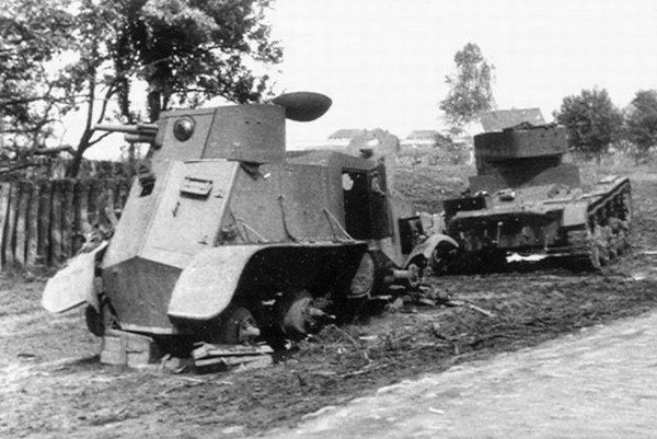 BAI-M Armored Car - wargame3d- 28mm Scale - Russian Army - Bolt Action