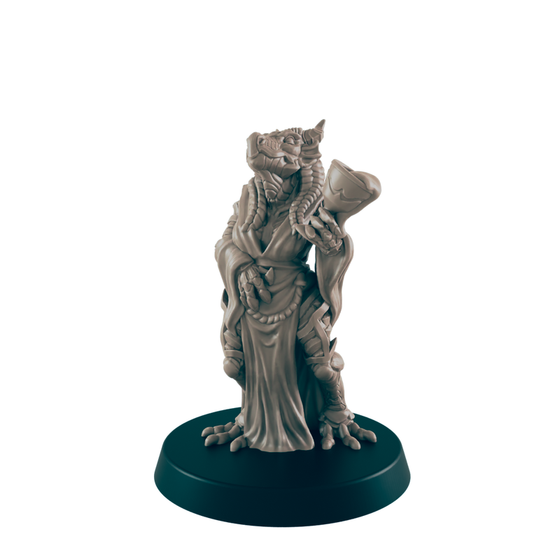 Demonkin Female Noble - Everyday Folk - Minis - EC3D - - Dungeons & Dragons - RPG - Tabletop - EC3D - Miniature