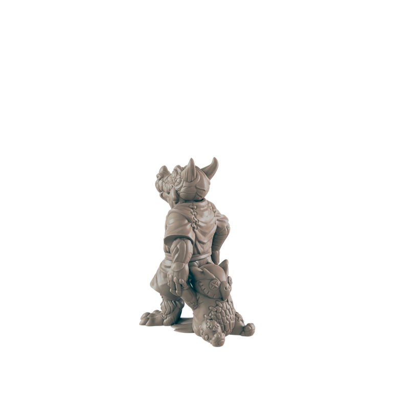 Demonkin Youngling - Everyday Folk - Minis - EC3D - - Dungeons & Dragons - RPG - Tabletop - EC3D - Miniature