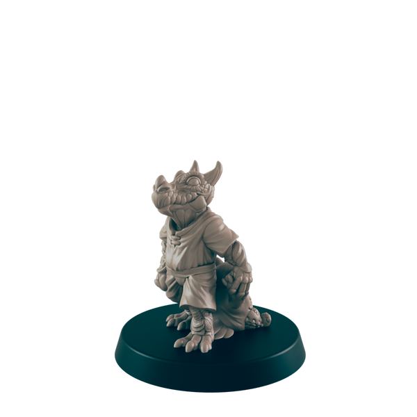 Demonkin Youngling - Everyday Folk - Minis - EC3D - - Dungeons & Dragons - RPG - Tabletop - EC3D - Miniature