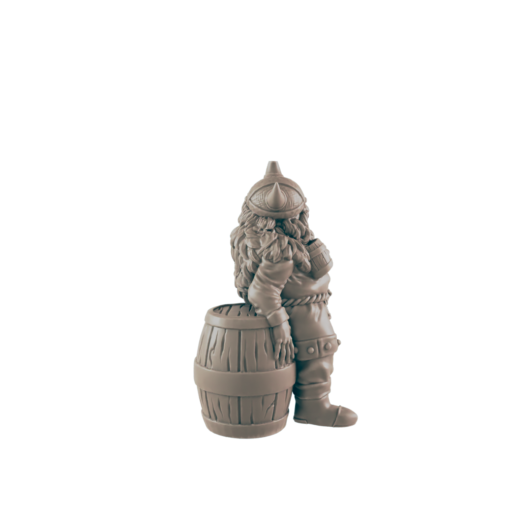 Drunken Dwarves - Everyday Folk - Mini - EC3D - - Dungeons & Dragons - RPG - Tabletop - EC3D - Miniature