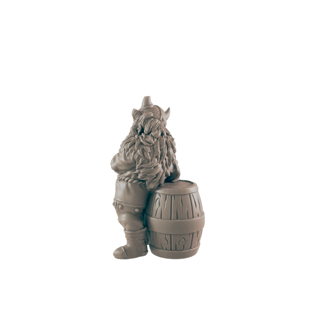 Drunken Dwarves - Everyday Folk - Mini - EC3D - - Dungeons & Dragons - RPG - Tabletop - EC3D - Miniature