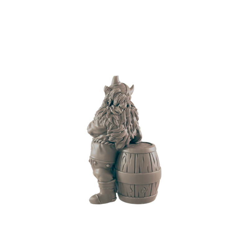 Drunken Dwarves - Everyday Folk - Mini - EC3D - - Dungeons & Dragons - RPG - Tabletop - EC3D - Miniature