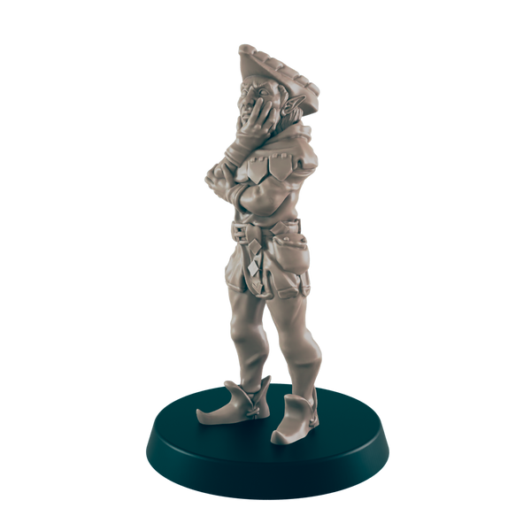 Elven Merchant - Everyday Folk - Minis - EC3D - - Dungeons & Dragons - RPG - Tabletop - EC3D - Miniature