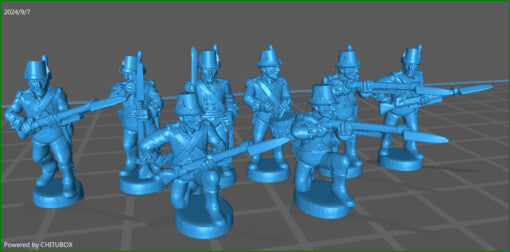 15mm “w epic size” British Marines - 8 minis