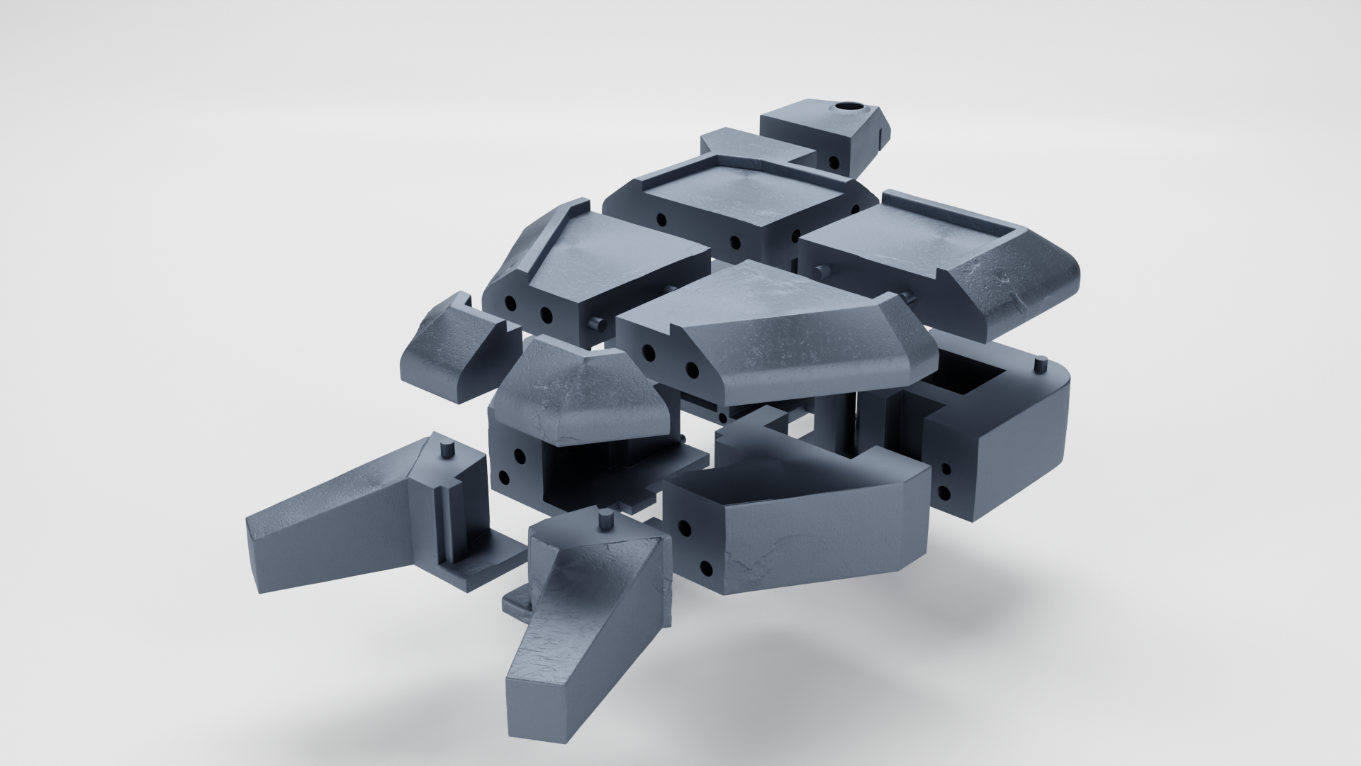 Bunker Regelbau (Germany) - Massive Bunker 49 X 64 cm!- Juno Beach - 28mm Scale -  wargame3d