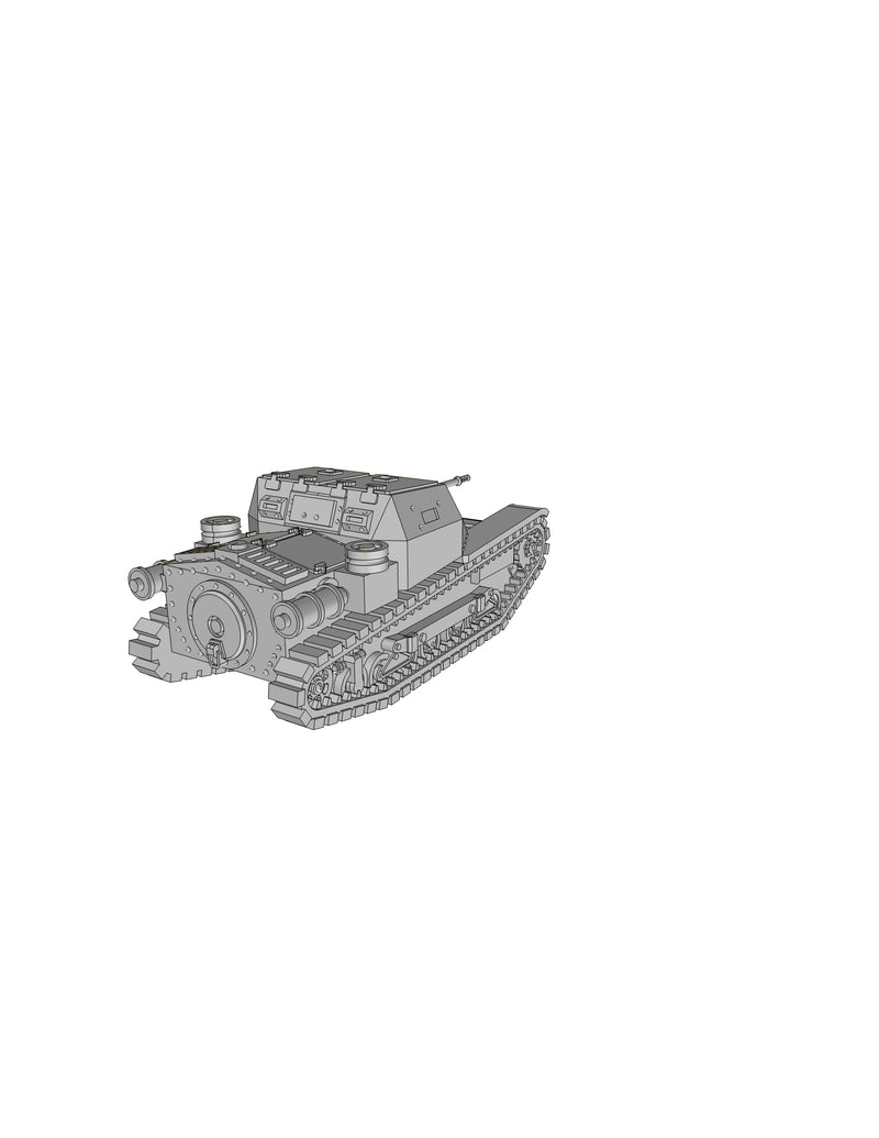 Carro Veloce L3.33 with 20mm gun - Italian Army - 28mm Scale - Bolt Action - wargame3d