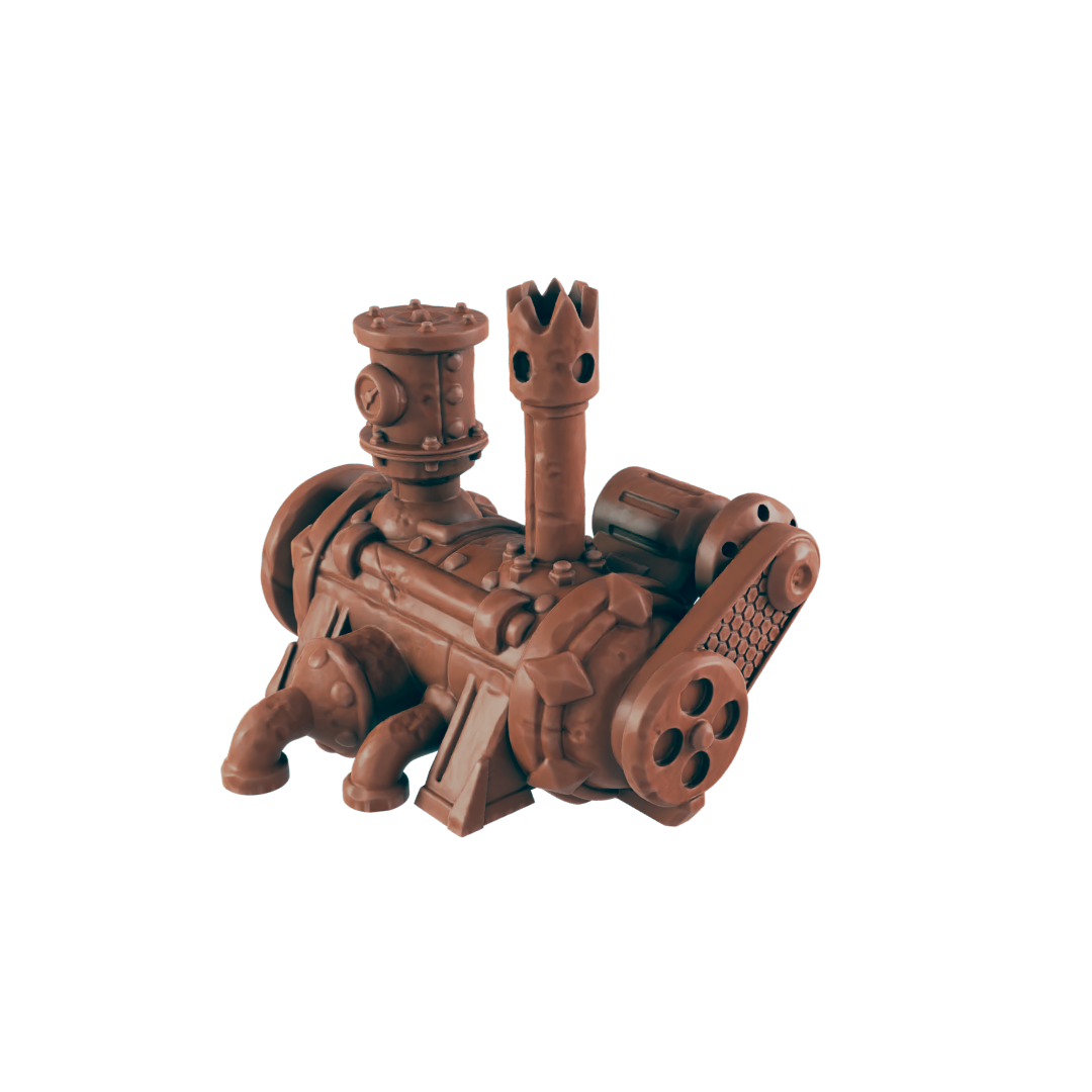 Boilers and Engines - Bolts and Brimstone - Scatter - EC3D - Steampunk - SciFi RPG