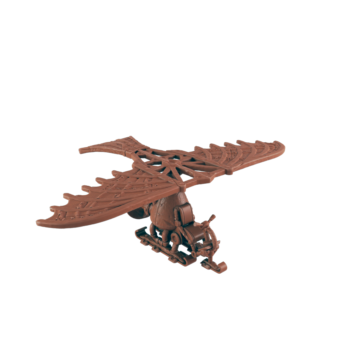 Flying Machine - Bolts and Brimstone - Scatter - EC3D - Steampunk - SciFi RPG