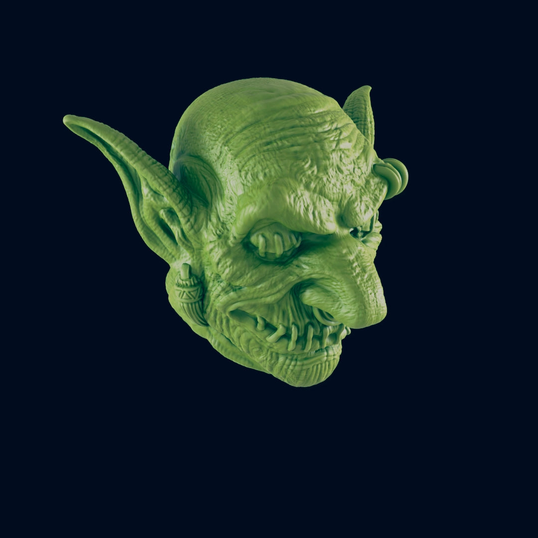 Shrunken Goblin Head - Obliegs - Items - EC3D - Fantasy RPG