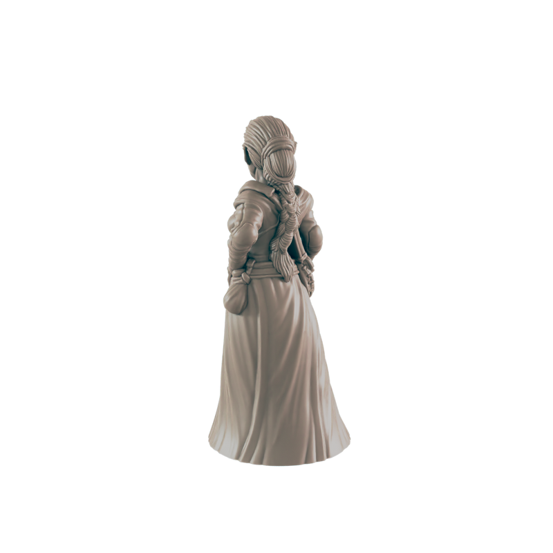 Half Orc Mother - Everyday Folk - Mini - EC3D - - Dungeons & Dragons - RPG - Tabletop - EC3D - Miniature