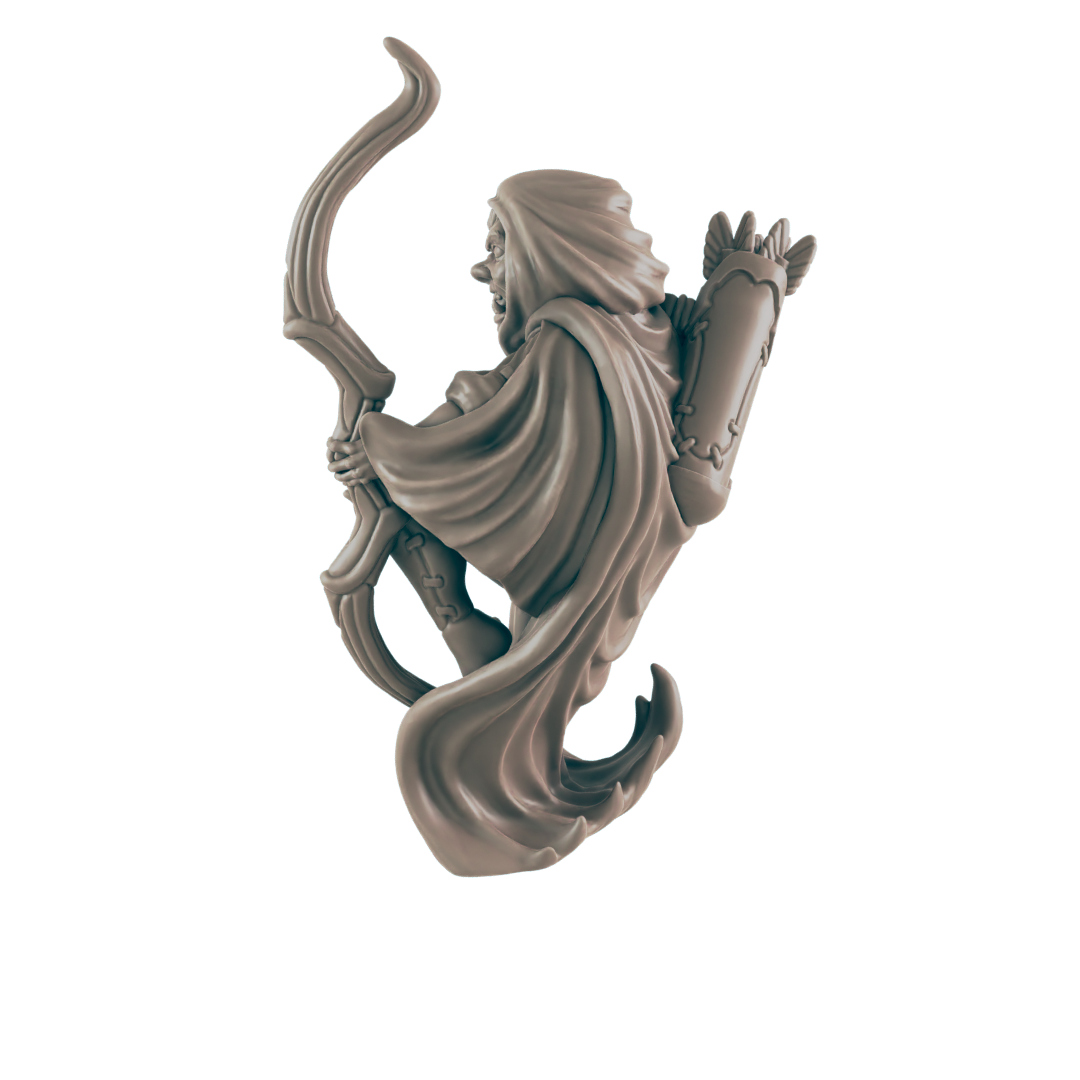 Ranger Halforc Female - Everyday Heroes - Minis - EC3D - - Dungeons & Dragons - RPG - Tabletop - EC3D - Miniature