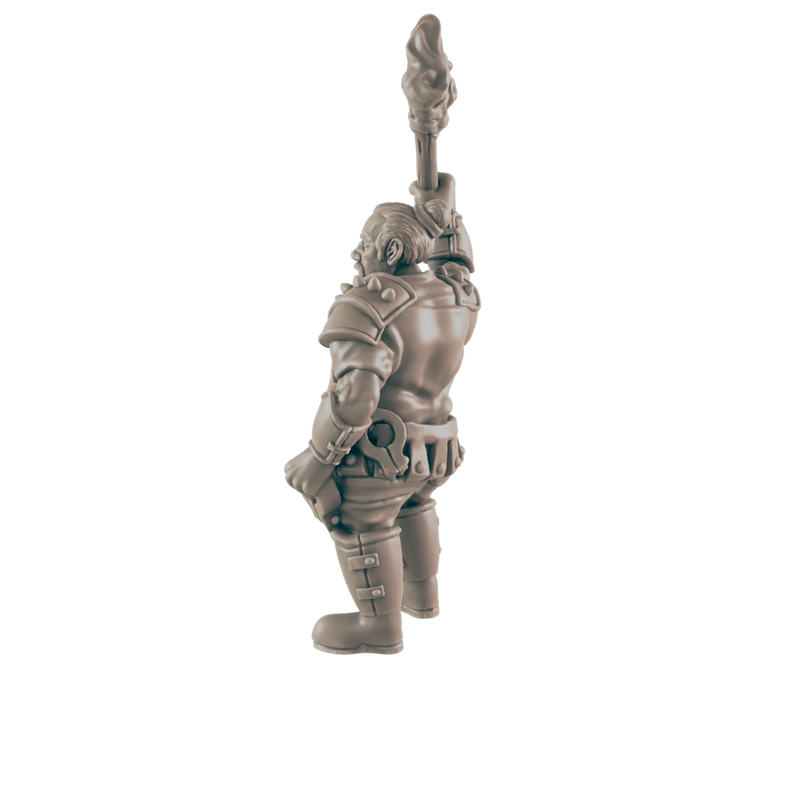 Human Male Jailor - Everyday Folk - Minis - EC3D - - Dungeons & Dragons - RPG - Tabletop - EC3D - Miniature