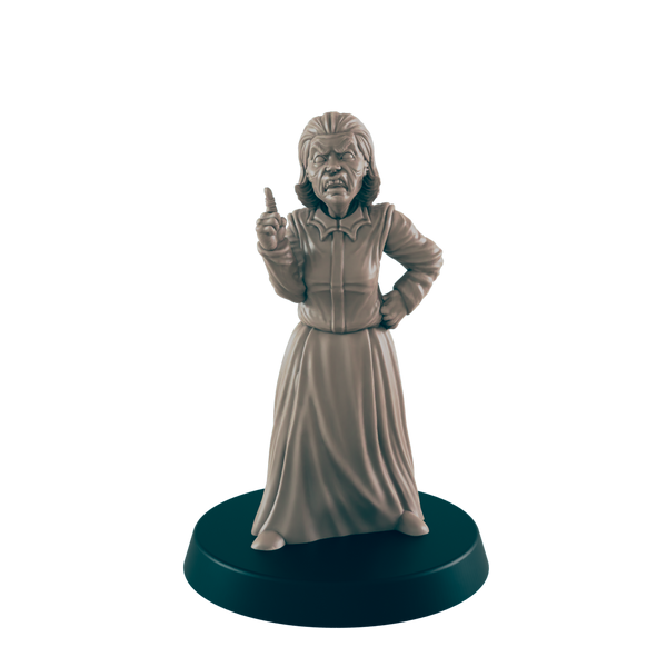 Human Karen - Everyday Folk - Mini - EC3D - - Dungeons & Dragons - RPG - Tabletop - EC3D - Miniature