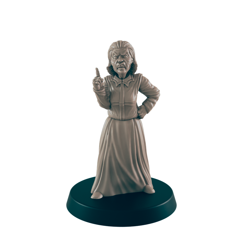 Human Karen - Everyday Folk - Mini - EC3D - - Dungeons & Dragons - RPG - Tabletop - EC3D - Miniature