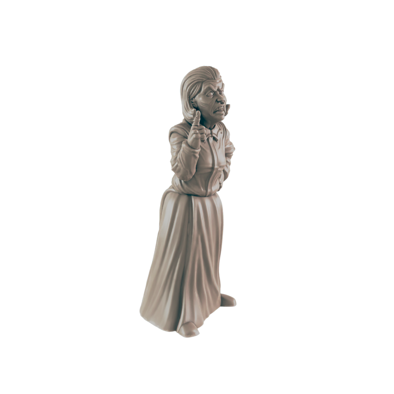 Human Karen - Everyday Folk - Mini - EC3D - - Dungeons & Dragons - RPG - Tabletop - EC3D - Miniature