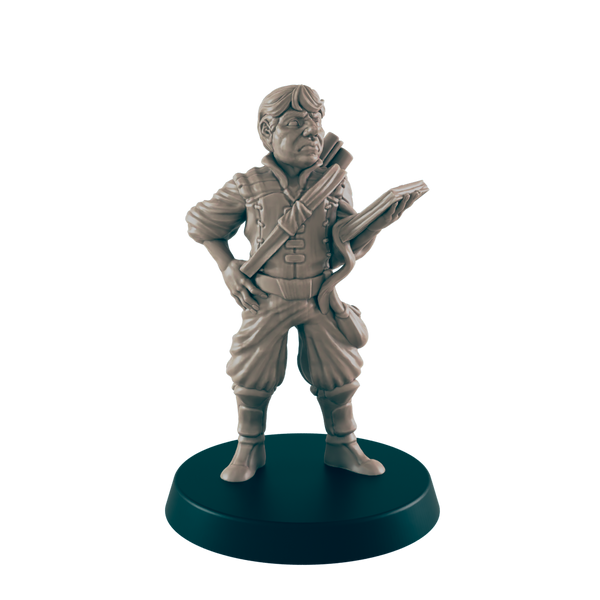 Human Male Architect - Everyday Folk - Mini - EC3D - - Dungeons & Dragons - RPG - Tabletop - EC3D - Miniature